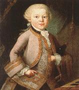 antonin dvorak mozart at the age of six in court dress, painted p a lorenzoni Sweden oil painting artist